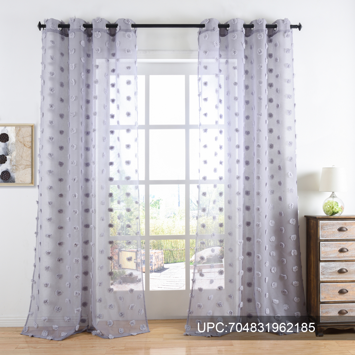 Cosics Gray Window Curtain New Cosics Gray Curtain Panels With Window Decorations Eyelets Curtains For Living