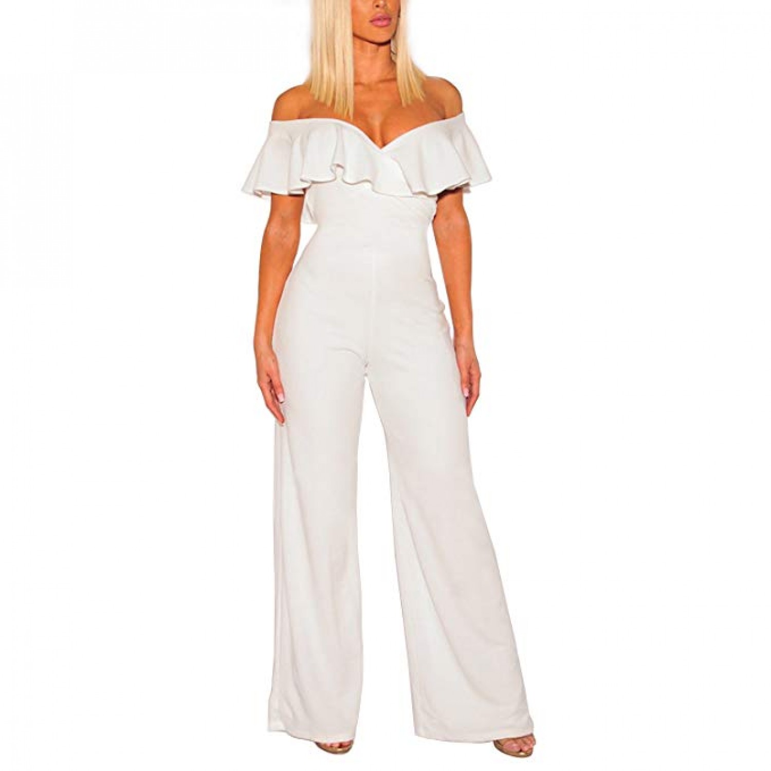 white jumpsuit xl