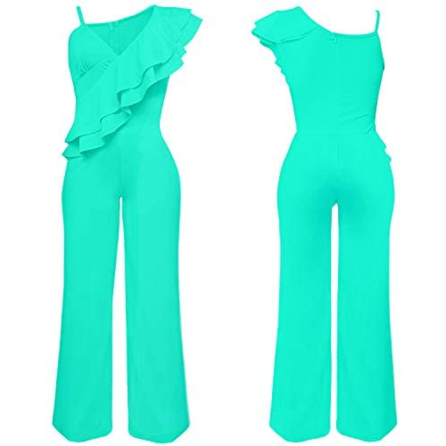 mint green romper jumpsuit