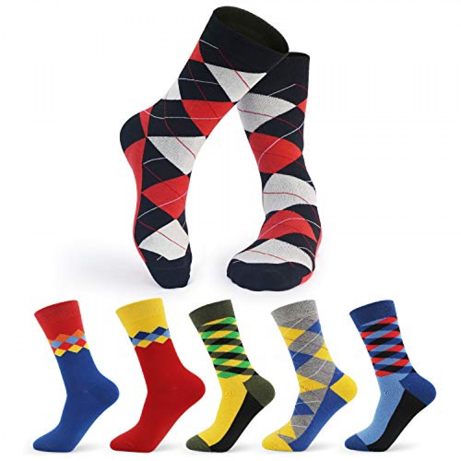 mens patterned socks