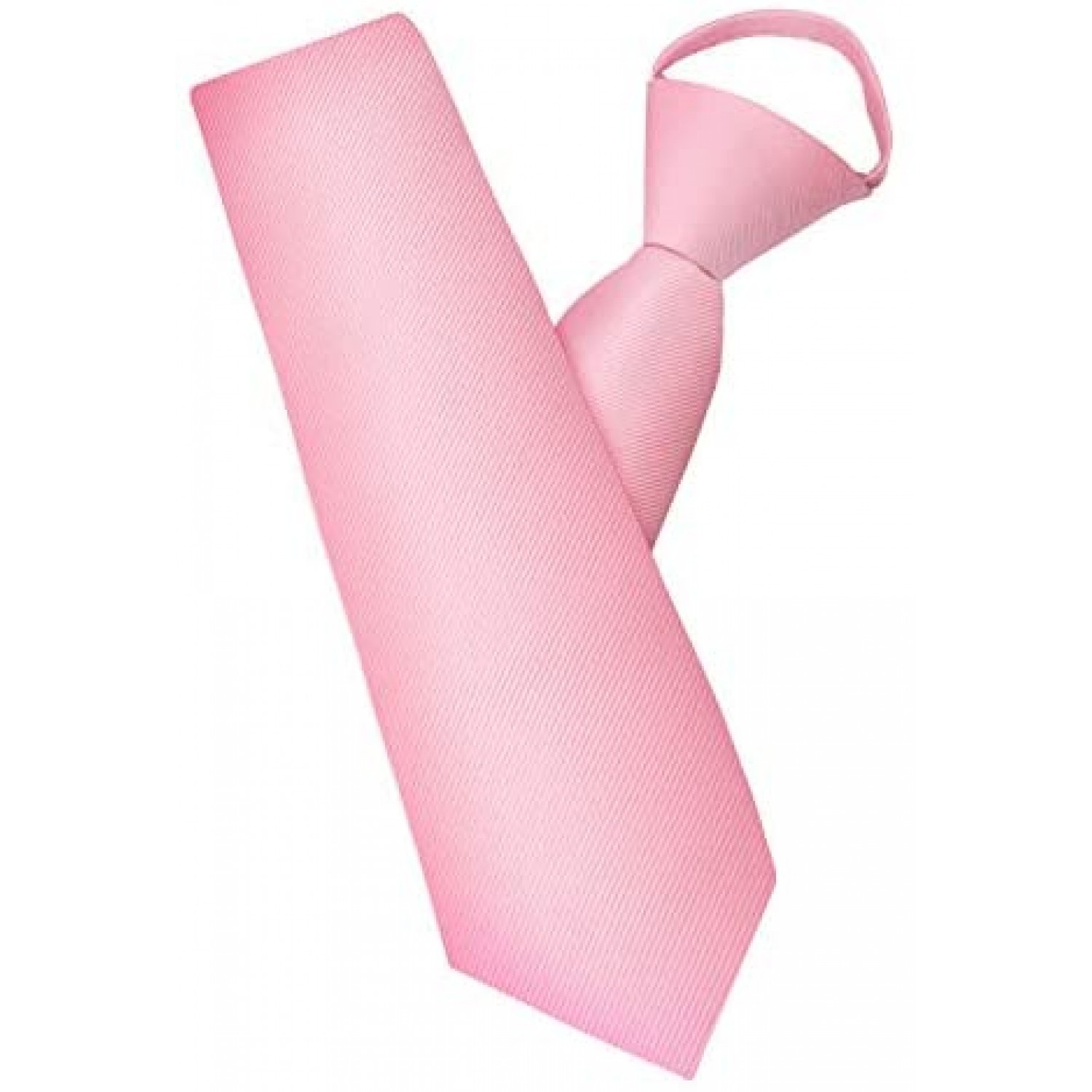 blush silk tie