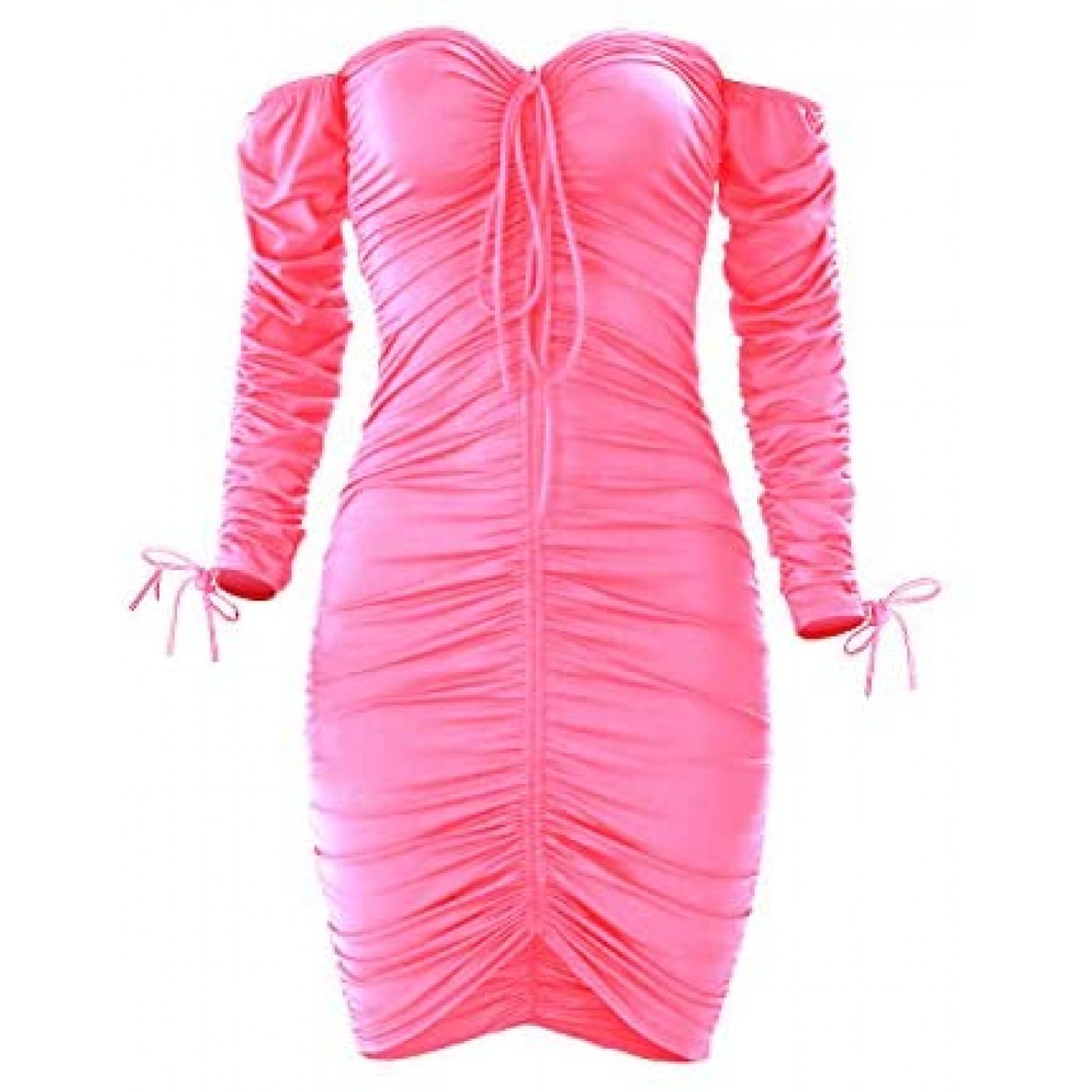 blush pink club dress